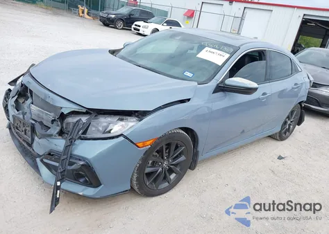 2020 Honda Civic Ex-L from USA, damaged, VIN SHHFK7H80LU216524